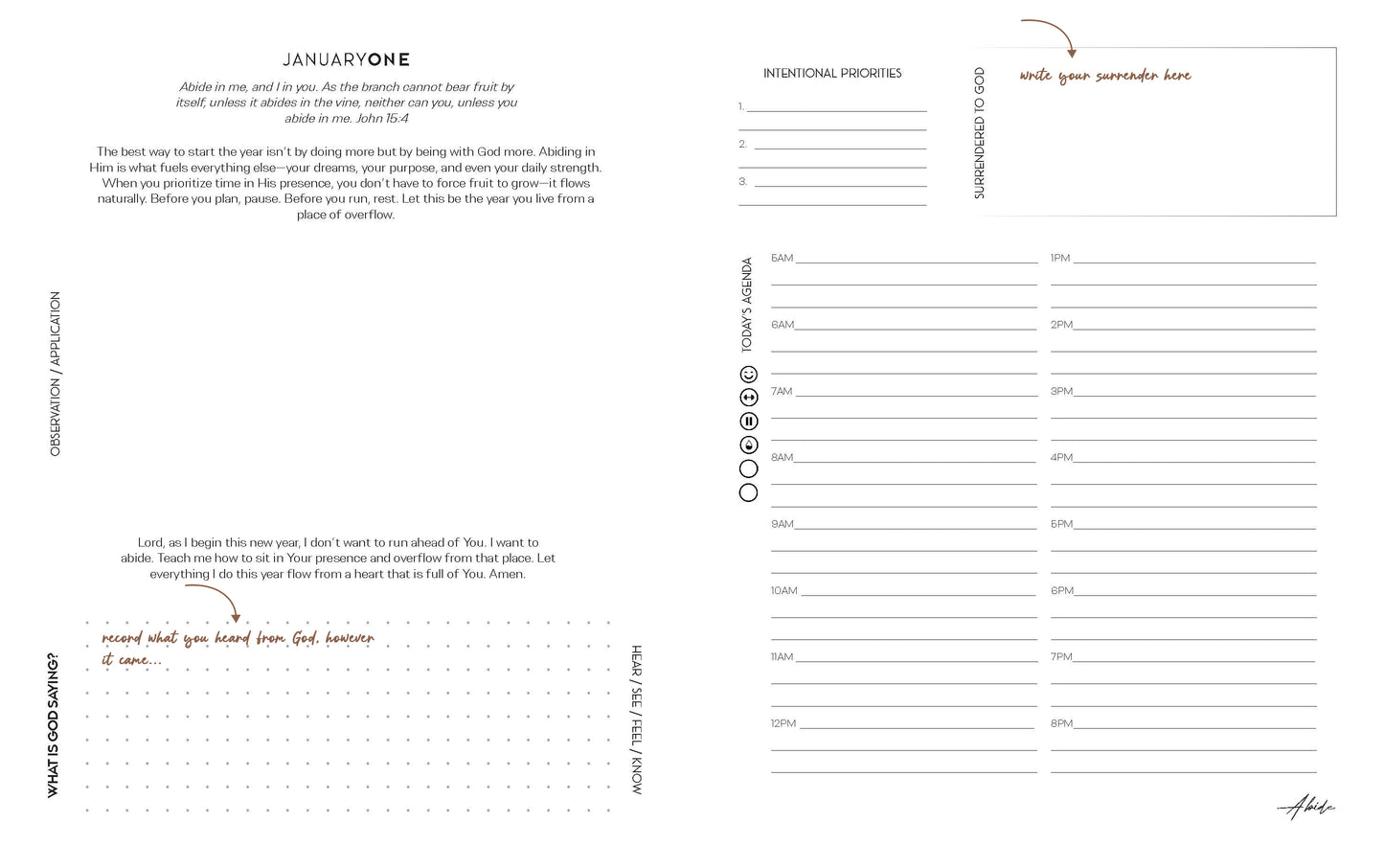 Overflow Planner — Quarterly Insert Refill