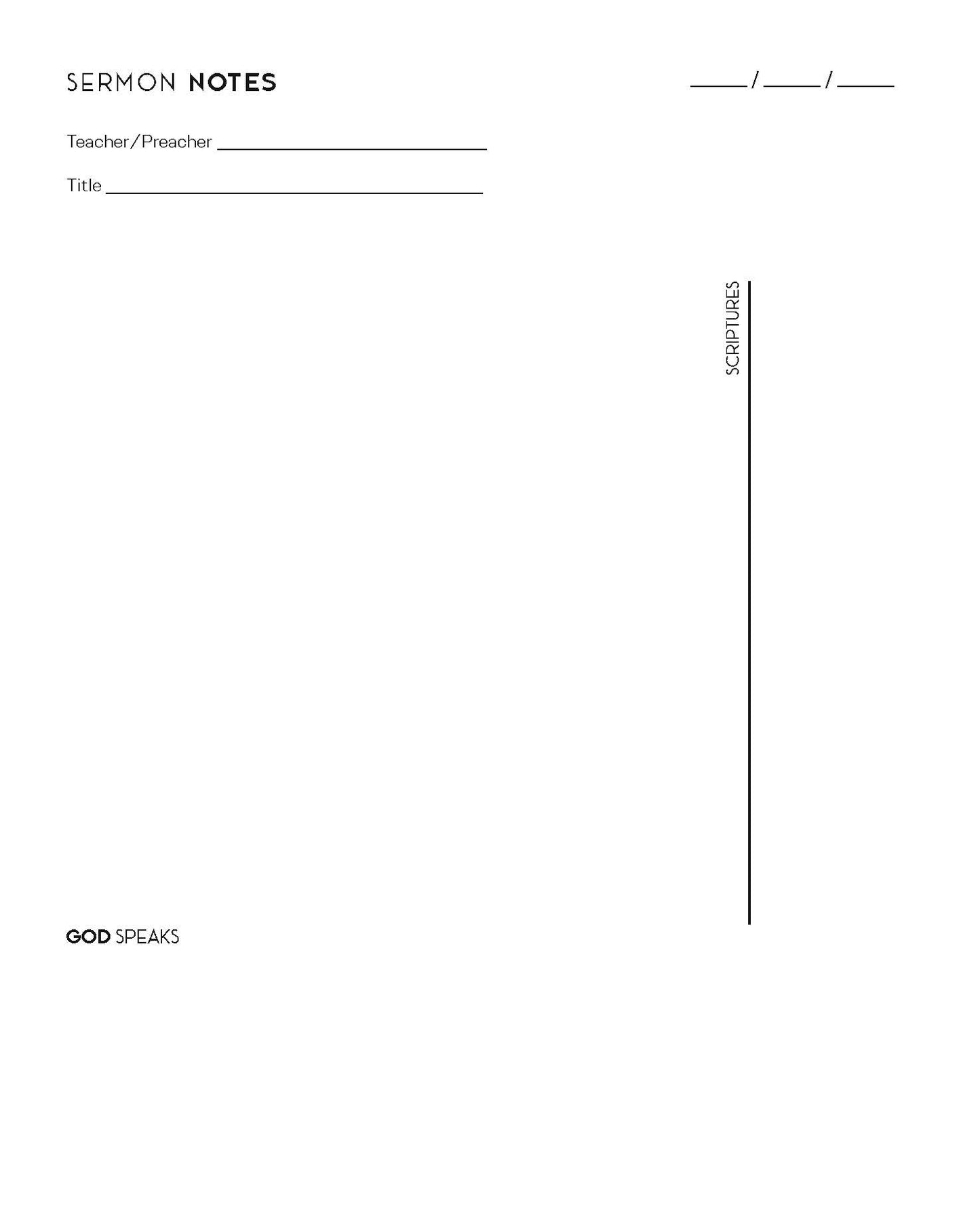 Overflow Planner — Quarterly Insert Refill
